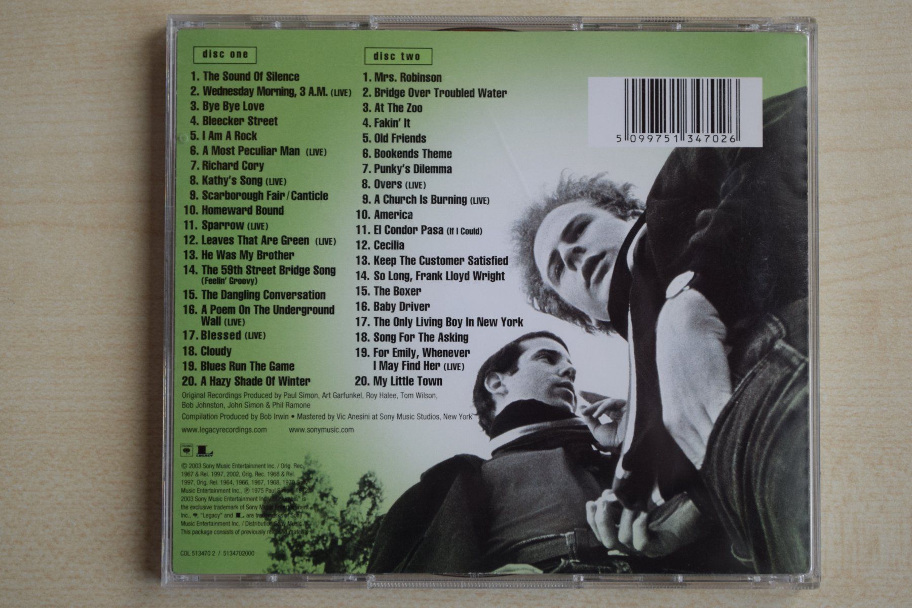 CD: SIMON & GARFUNKEL The Essential 2CD's (976) – Usato da Reutigen venduto da DONDON55 1