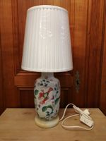 Tischlampe mit Blumenmuster neuer Lampenschirm