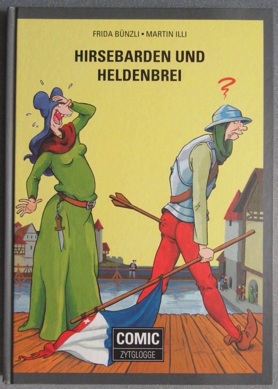 Fumetti: Hirsebarden und Heldenbrei - Comic von Martin Illi – Usato da Auenstein venduto da Padabimbim