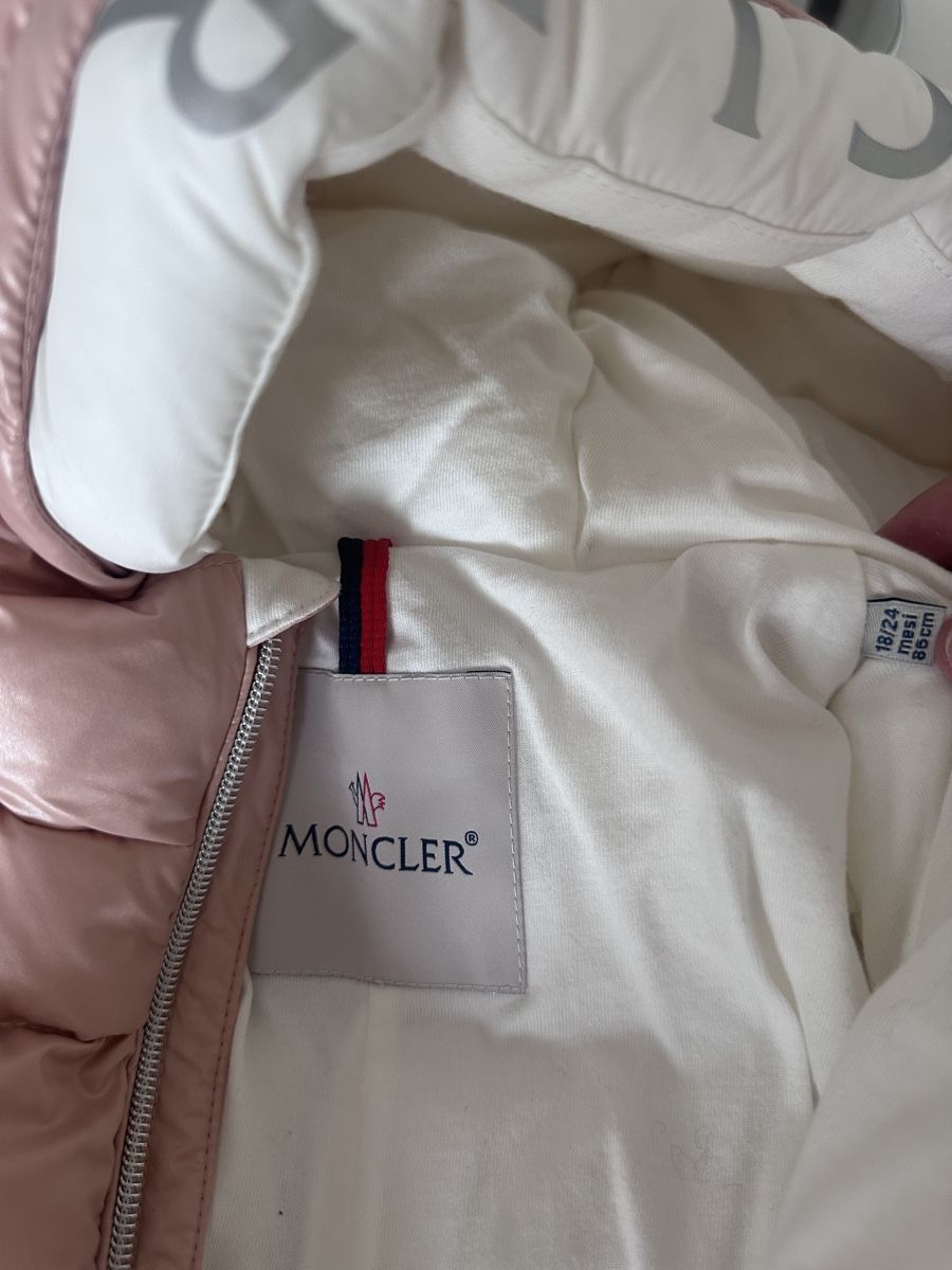 Moncler Giacche & Cappotti: Moncler Overall Rosa Grösse 18/24 Monate 86cm – Nuovo (secondo la descrizione) da Richterswil venduto da jul_qnt6 3