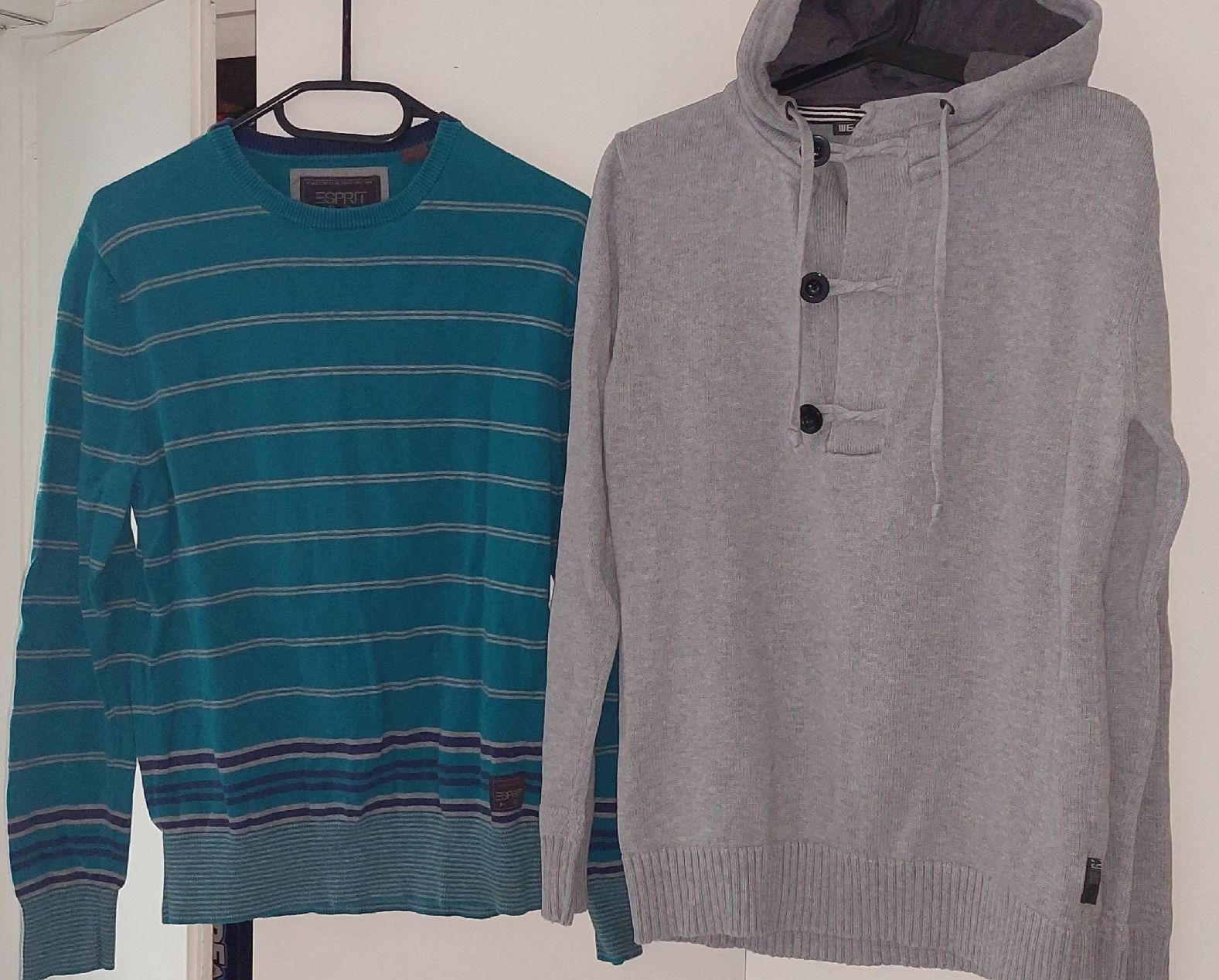 Tommy Hilfiger Lotti di vestiti: SET 4 pièces M: 3PULLOVER: 1 TOMMY HILFIGER + SHIRT BARBOUR – Usato da Orpund venduto da Biennerome 1