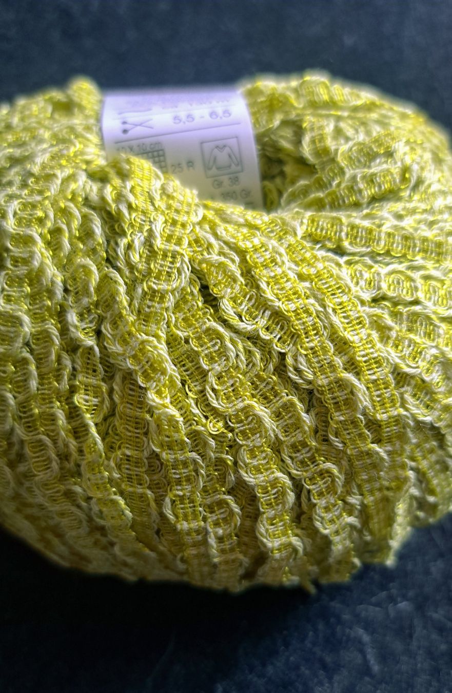 Lana: 50g wunderschönes Spitzenbändchen-Garn,Kiwi – Nuovo e nell'imballaggio originale da Basel venduto da Sweet-Yarns01 1