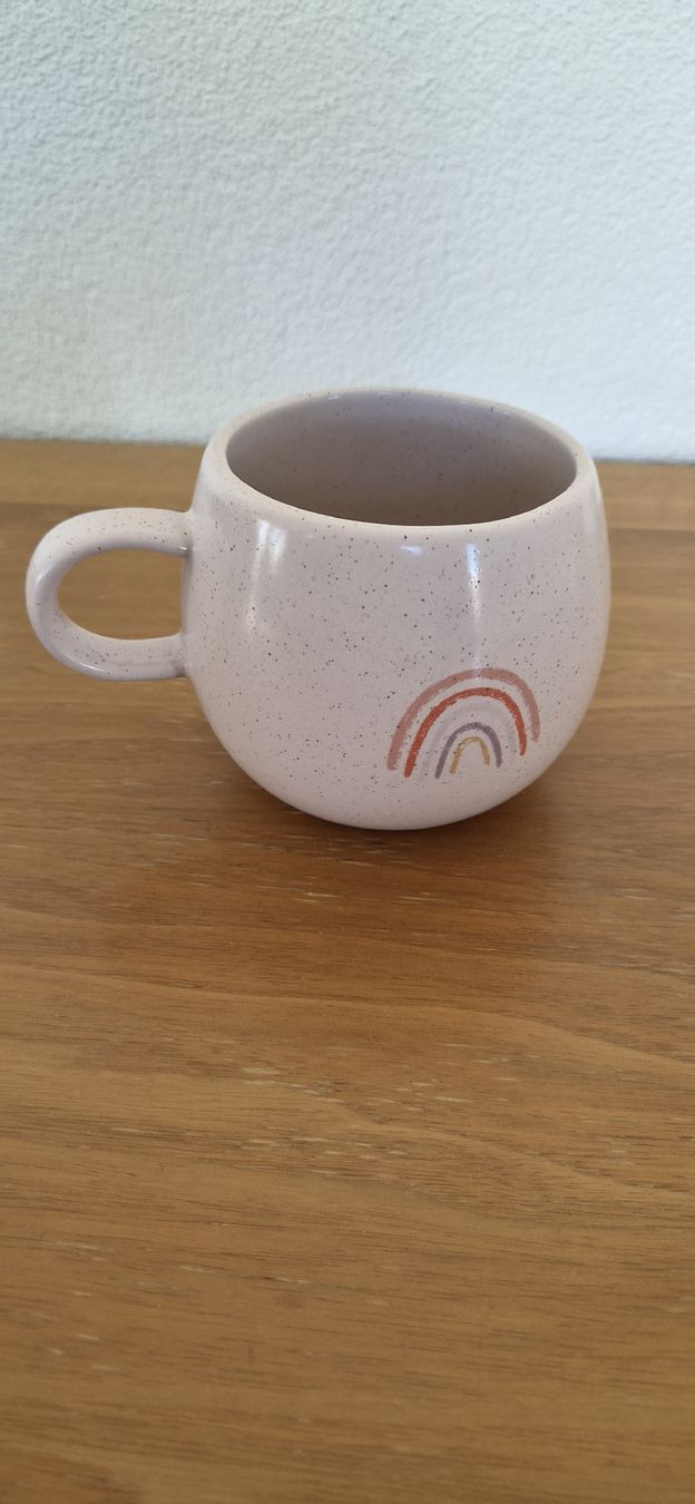 Tazze: Tasse rosa mit Regenbogen – Usato da Zürich venduto da c.line89 1