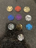 Lot de 10 jetons Pokémon