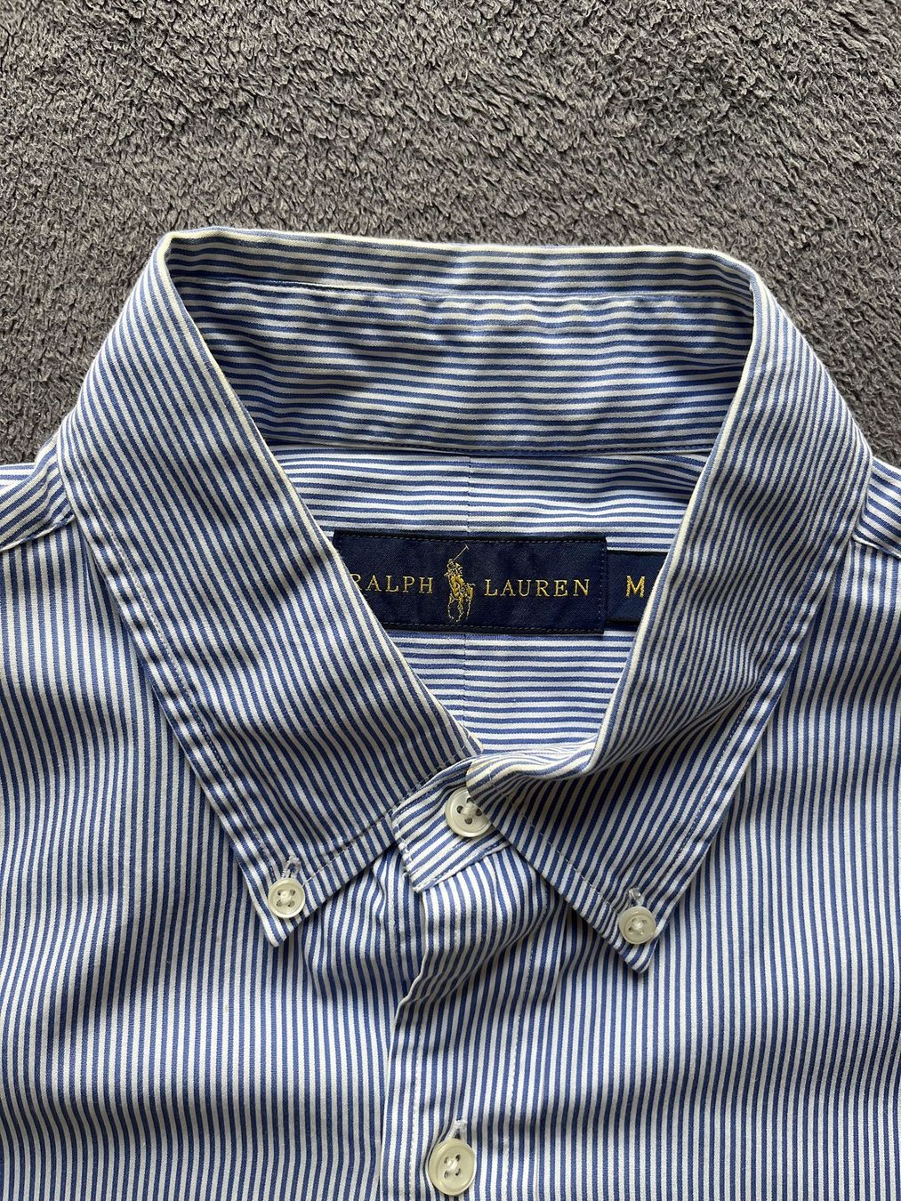 Ralph Lauren Camicie: Ralph Lauren Hemd Gr. M Hellblau gestreift – Nuovo (secondo la descrizione) da Wettingen venduto da Andi_95 2