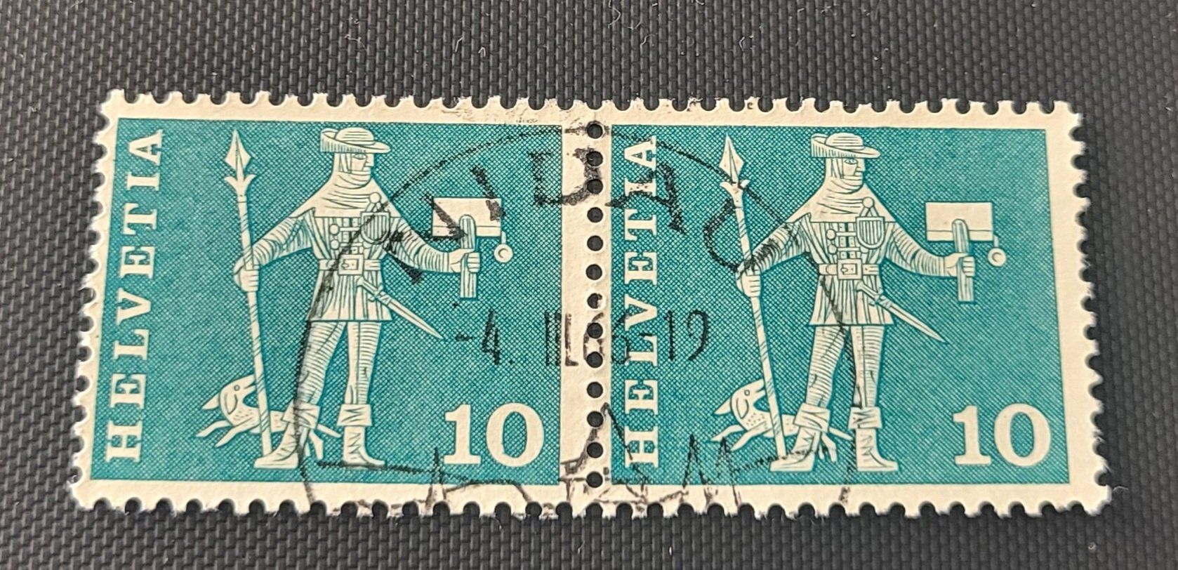 Tutti i francobolli: Vollstempel Nidau briefmarke – Usato da St Gallen venduto da Stampsalshobby