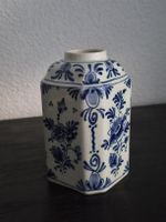 Original Delft Blau Keramik Vase / Tee dose – Handgemalt