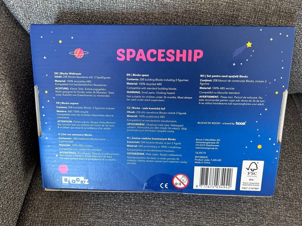 Kit di costruzioni: Gioco Blockz - Spaceship - New – Nuovo e nell'imballaggio originale da Giubiasco venduto da LorisVale 3