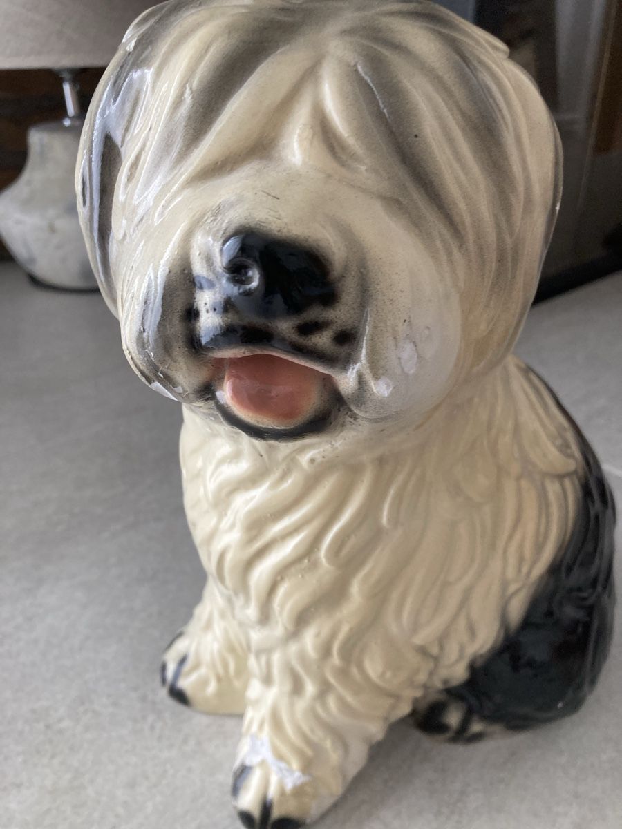 Statuette: Antiker süsser Gipshund – Usato da Othmarsingen venduto da Elkyko 1