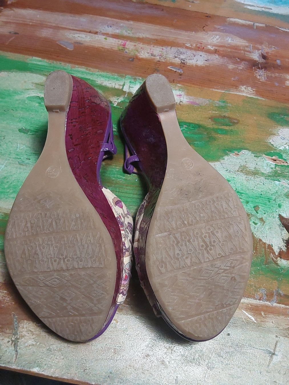 Damenschuhe: Sandales compensées Bata style Bohème taille 36 – Gebraucht aus Brügg BE von rup_p6cw 3