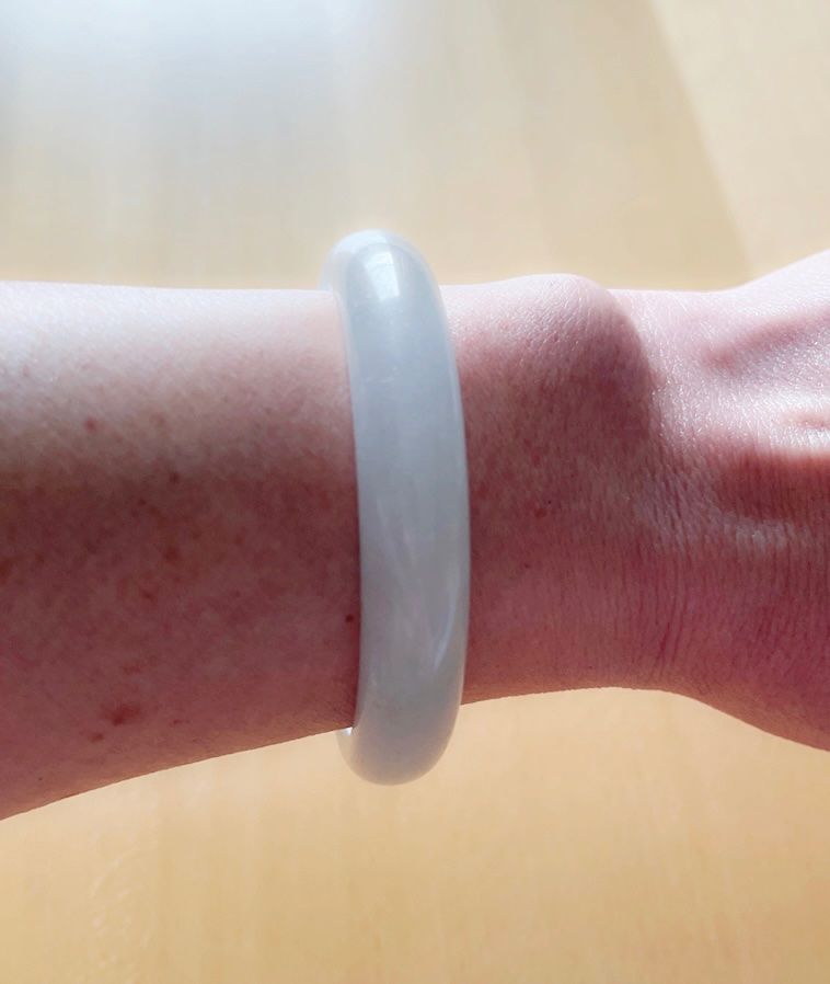 Bracciali & Braccialetti: Jade Armreif aus China – Nuovo e nell'imballaggio originale da Kriens venduto da Angie88