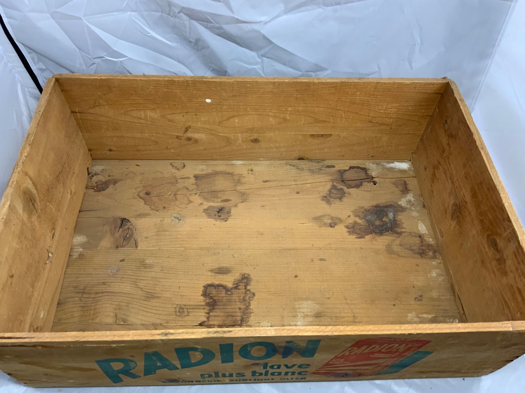 Casse di trasporto: Holzkiste Radion Sunlight Steinfels – Usato da Erlach venduto da silvia3235 1