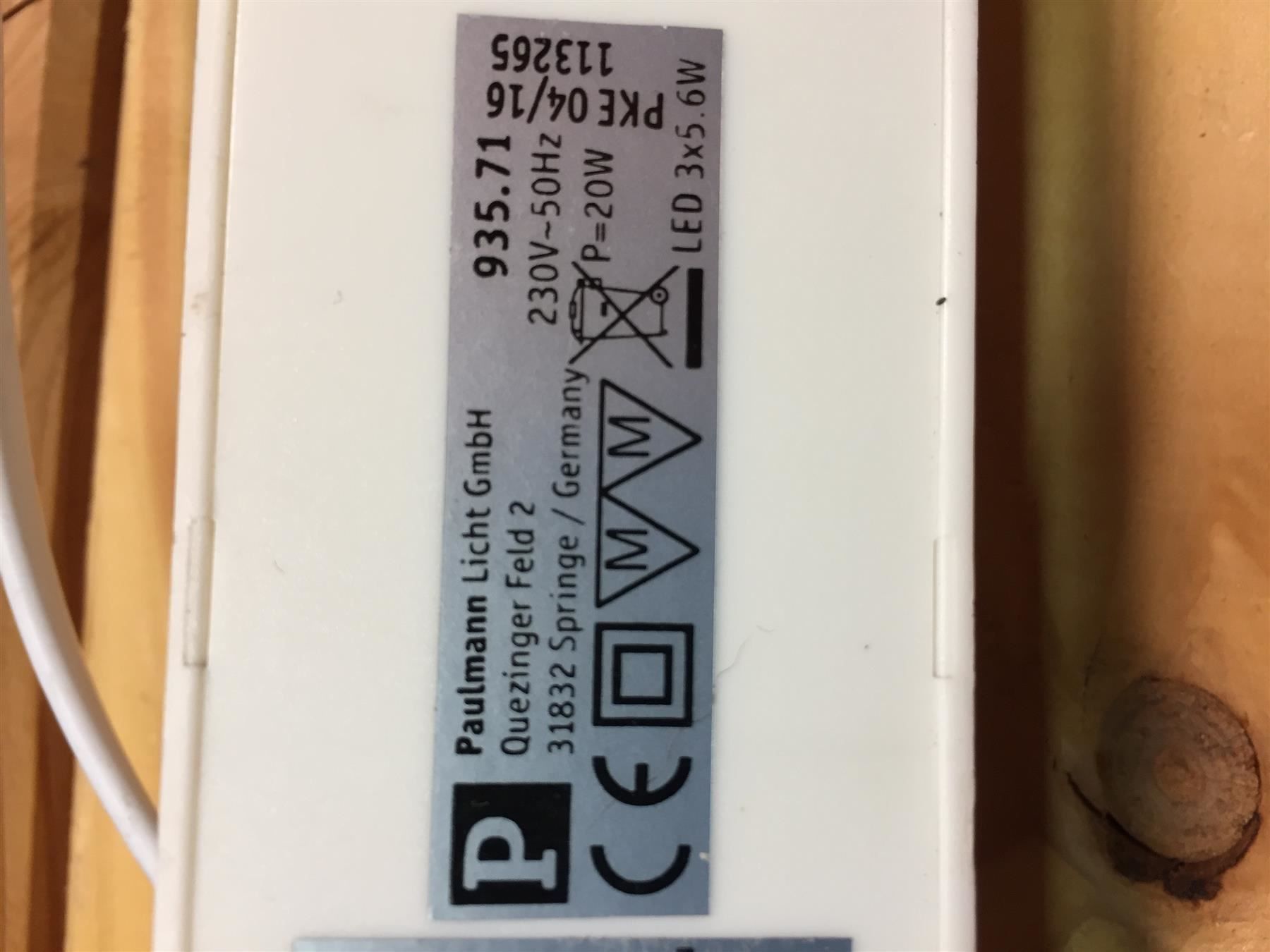 Lampade: LED Einbauleuchten Set 3er,dimmbar-421 – Nuovo (secondo la descrizione) da Recherswil venduto da paulchen09 7