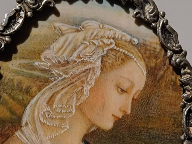Cornici: antiker Silberrahmen 800 – Usato da Winterthur venduto da Ennidora 7