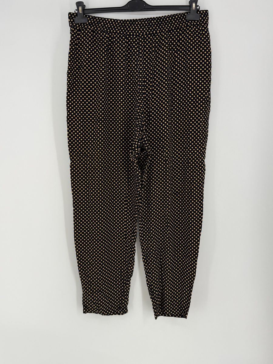 Pantaloni: Luftige Hose mit Punkten Gr. 48 – Usato da Auenstein venduto da moin.