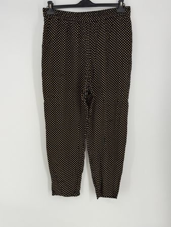 Luftige Hose mit Punkten Gr. 48