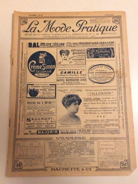 Riviste & Magazine: Journal sur la Mode 1909 – Usato da Genève venduto da edelweiss1900 1