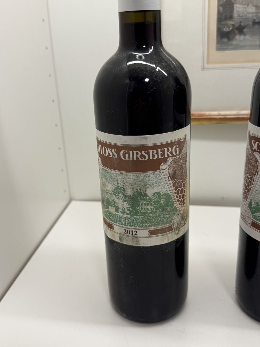 Spirituosen: Rotwein Schloss Girsberg 2012 4 Flaschen – Gebraucht aus Schlieren von Eldi84 1