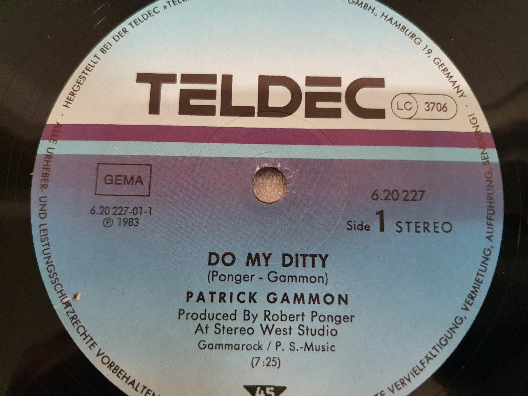 Schallplatten: Patrick Gammon - Do My Ditty (Maxi, Hip Hop) – Gebraucht aus Uster von Vinyl-Leidenschaft 3