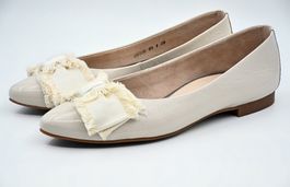Paul Green Ballerinas Creme, Grösse 4.5 neu