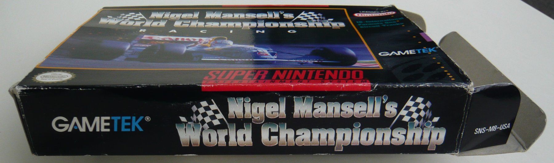 Nintendo Giochi: SNES: - Nigel Mansell's World Championship, Boite + Notice – Usato da Onex venduto da Jaguar1986 7