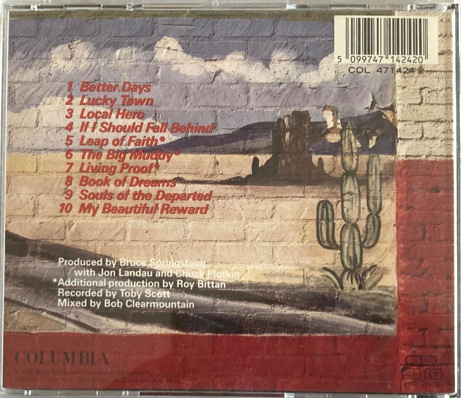 CDs: BRUCE SPRINGSTEEN - LUCKY TOWN – Gebraucht aus Poliez-Pittet von Newtown-Records 1
