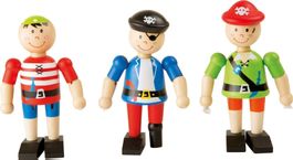 Holzfiguren - Biegepuppen - Piraten