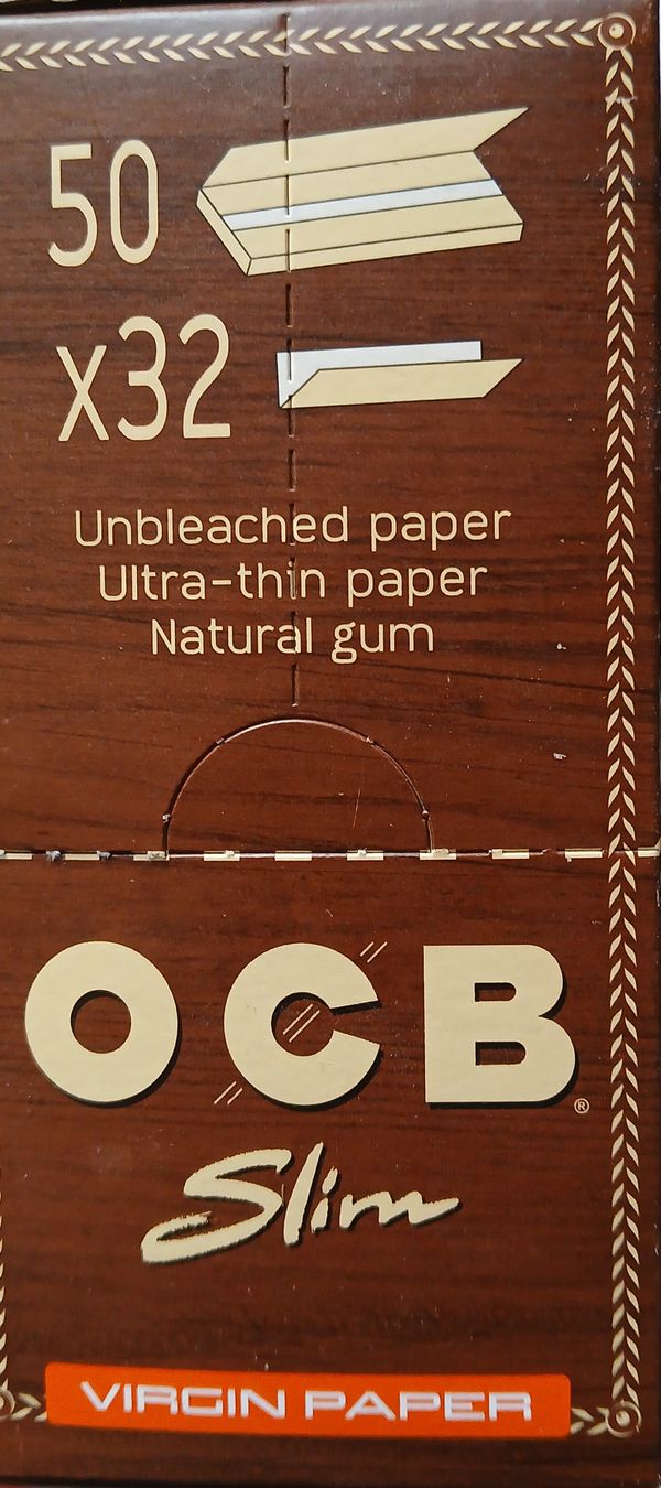 Ocb Tabacchi: ocb slim virgin 50 x – Nuovo e nell'imballaggio originale da Lausanne venduto da Soulbrother