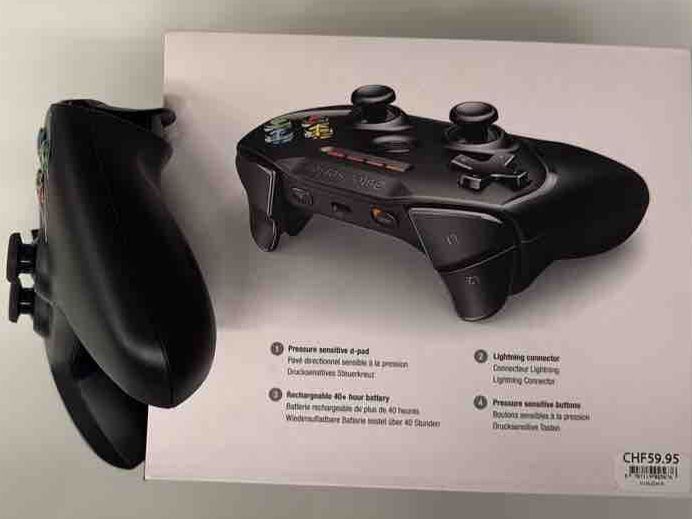 Steelseries Controller: SteelSeries Nimbus Wireless Controller für Apple Geräte – Neu (gemäss Beschreibung) aus Pfäffikon SZ von Smile6870 5