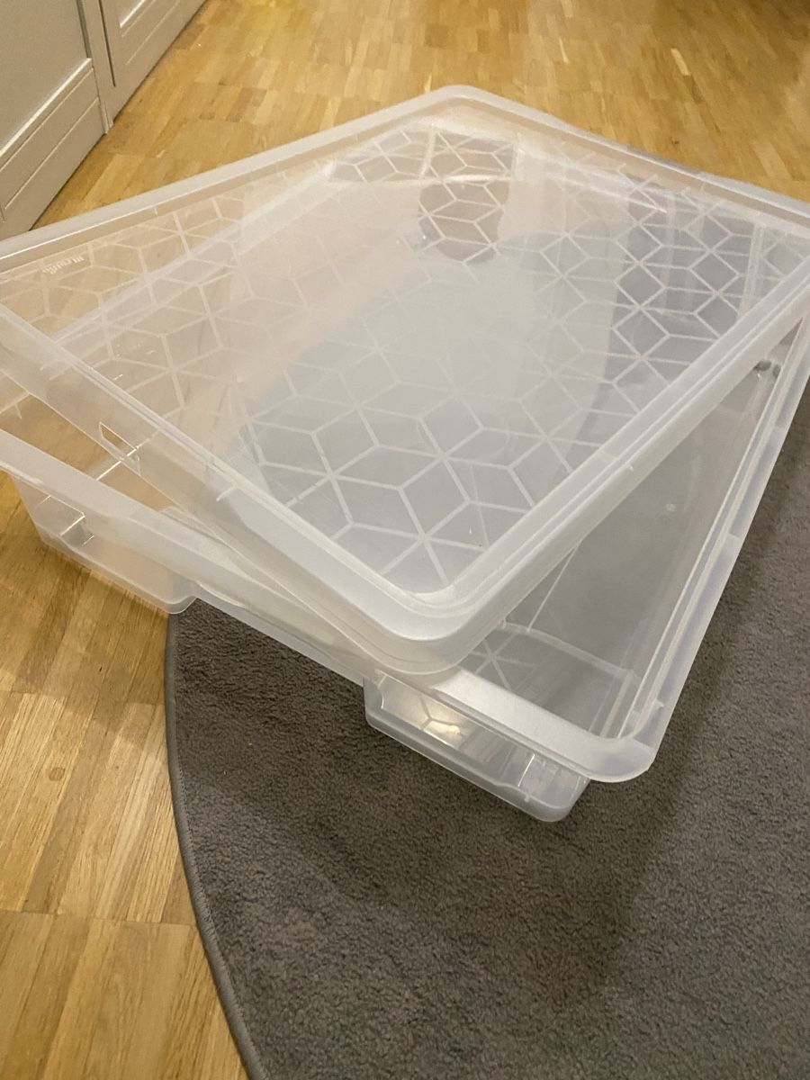 Rotho Behälter & Ähnliches: Unterbettbox 50 Liter 4Stk. – Gebraucht aus Solothurn von Marcol333