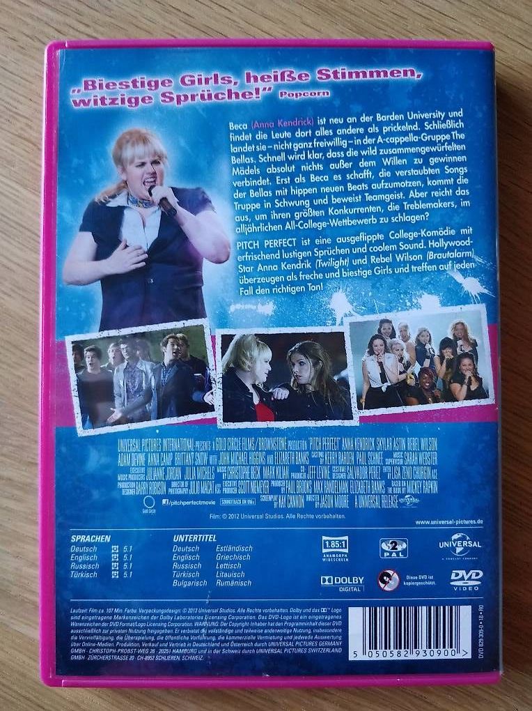 Alle DVDs: Pitch Perfect DVD – Gebraucht aus Schwarzenberg LU von Kryssy81 1