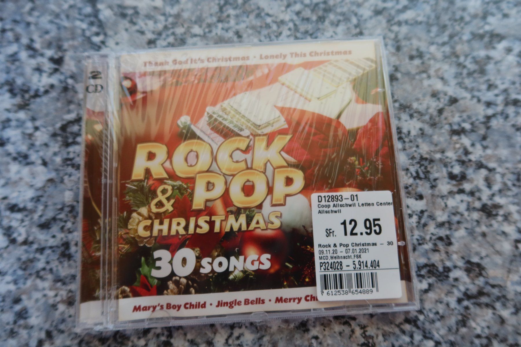 CDs: Rock & Pop Christmas – Neu und originalverpackt aus Täuffelen von Cindybussy