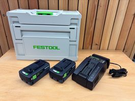 Festool Energie-Set SYS 18V 2x8,0/SCA16 Neuwertig