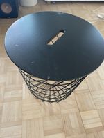 Beistelltisch Metallkorb 