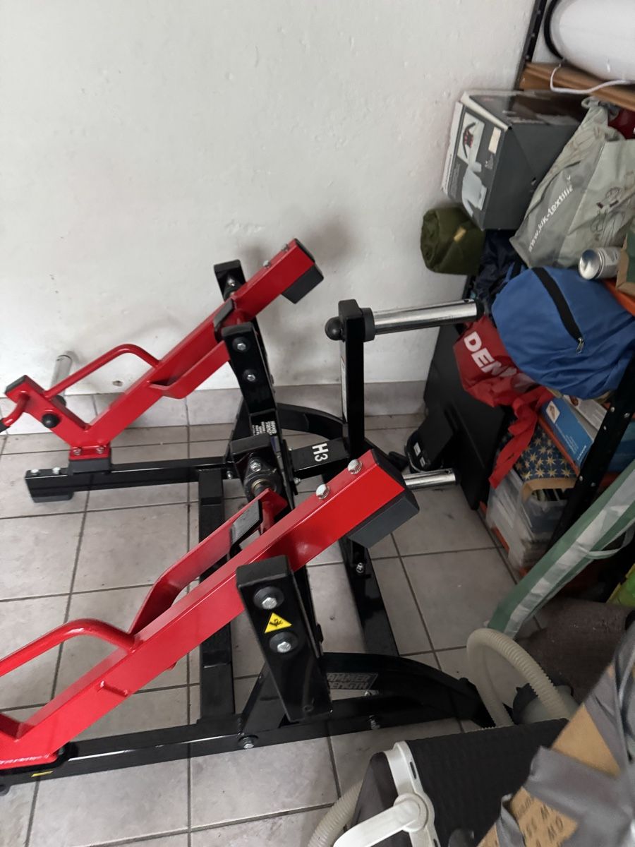 Hometrainer: Hammer Strength Ground Base Squat/High Pull-Top Zustand! – Usato da St. Margrethen SG venduto da taf_alb 6