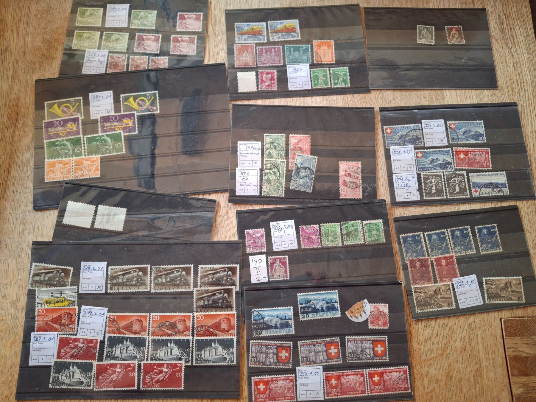 Tous les timbres: Briefmarken Abarten und Spezielle – D'occasion à Aadorf par Greg19