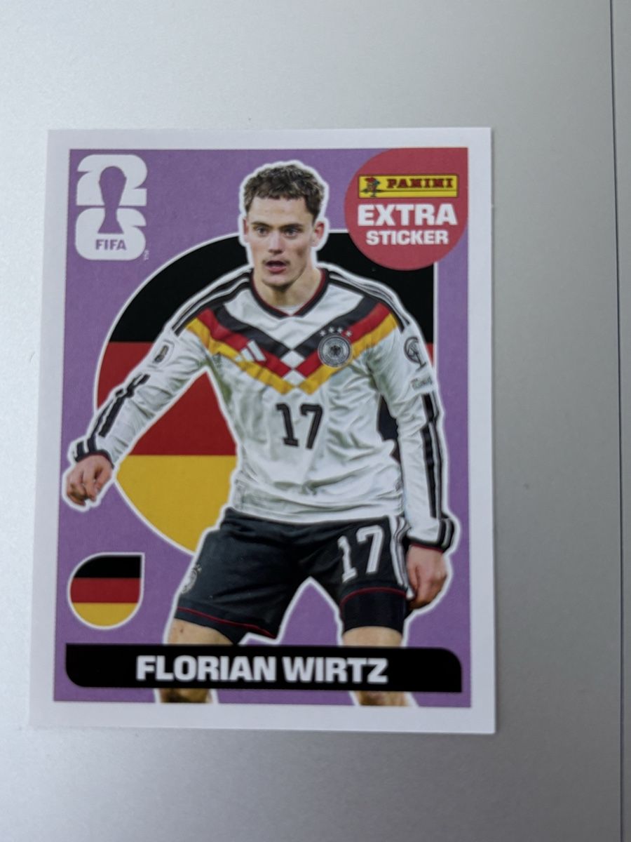 Panini Carte collezionabili: Wirtz Panini extra Sticker Lila – Nuovo (secondo la descrizione) da Goldach venduto da ric_fyn5
