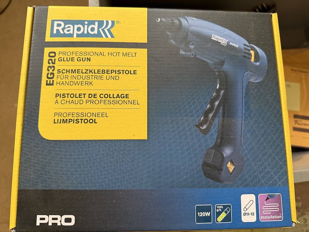 Tutti gli attrezzi: neue Rapid EG320 Klebepistole 12mm – Nuovo e nell'imballaggio originale da Necker venduto da liq24 4