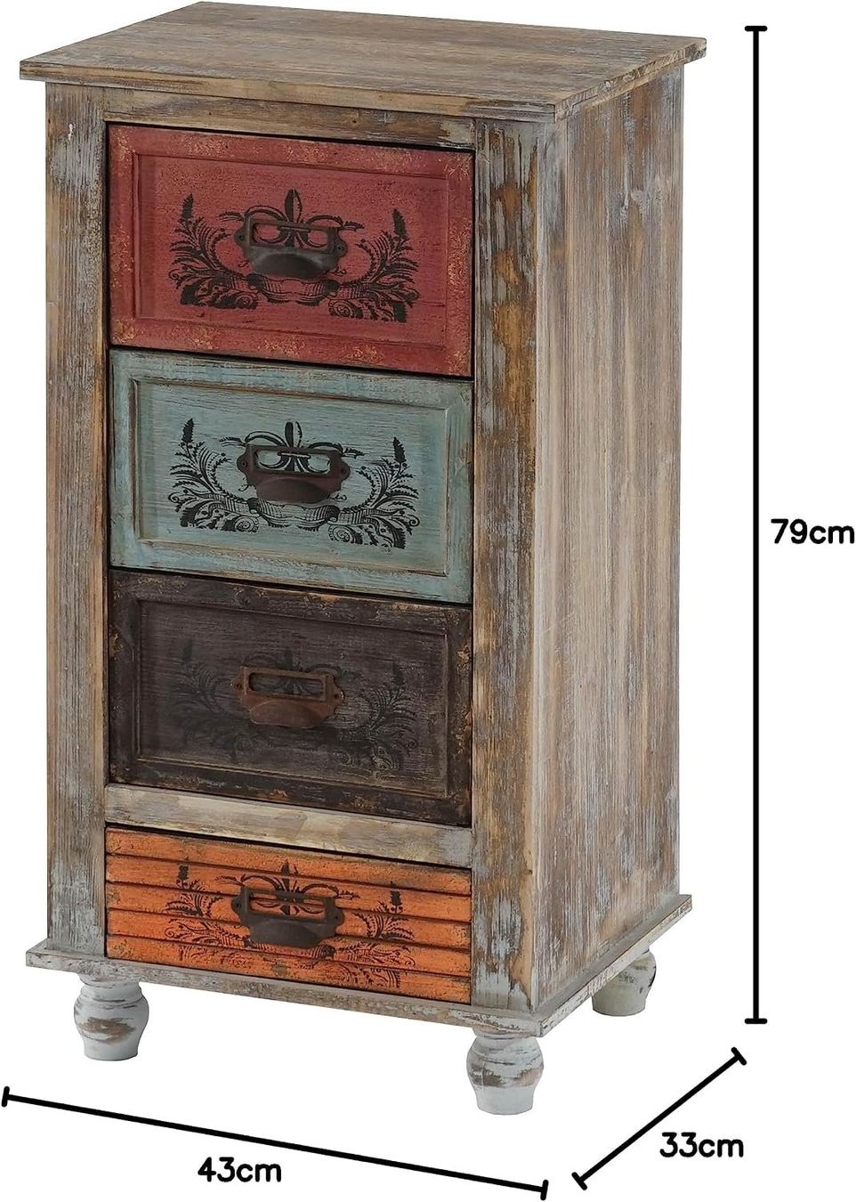 Kommoden: Vintage Schubladenkommode, Shabby Look – Gebraucht aus Windisch von Losdosquatros 5