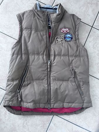 Gilet Napapijri imbottito colore taupe taglia L uomo