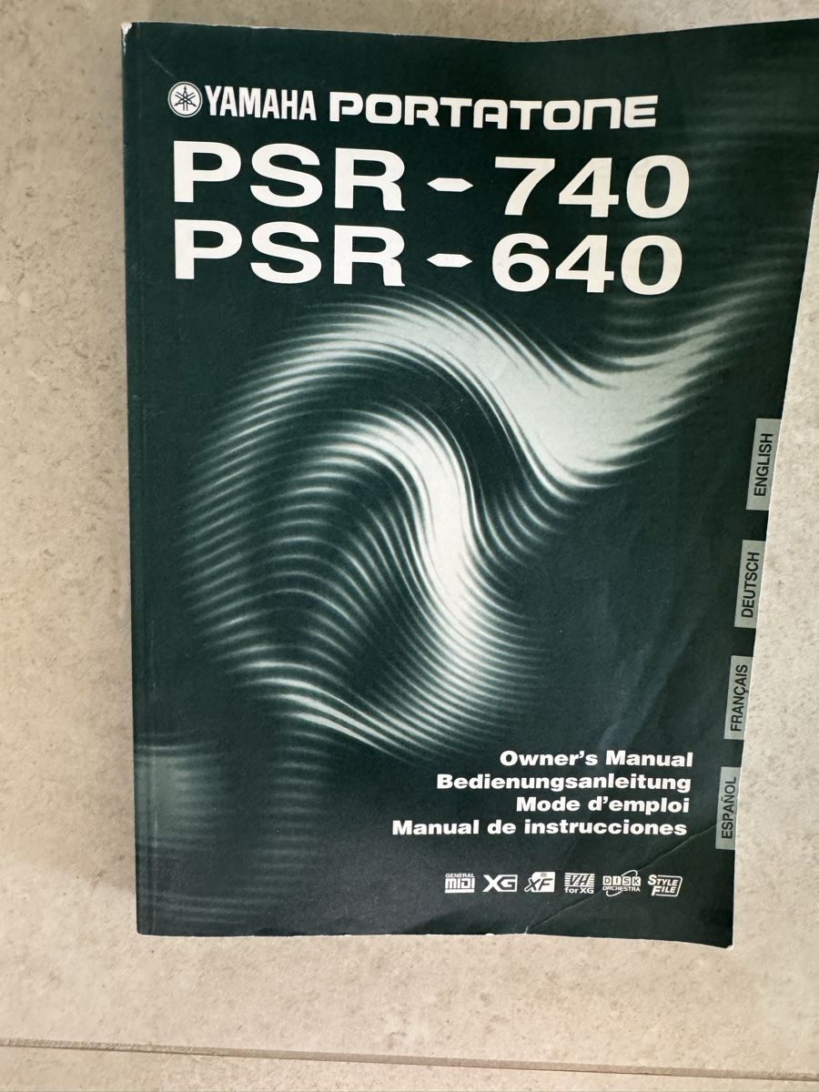 Yamaha Strumenti musicali: Keyboard Yamaha PSR-740 – Usato da Küsnacht ZH venduto da San_b587 1