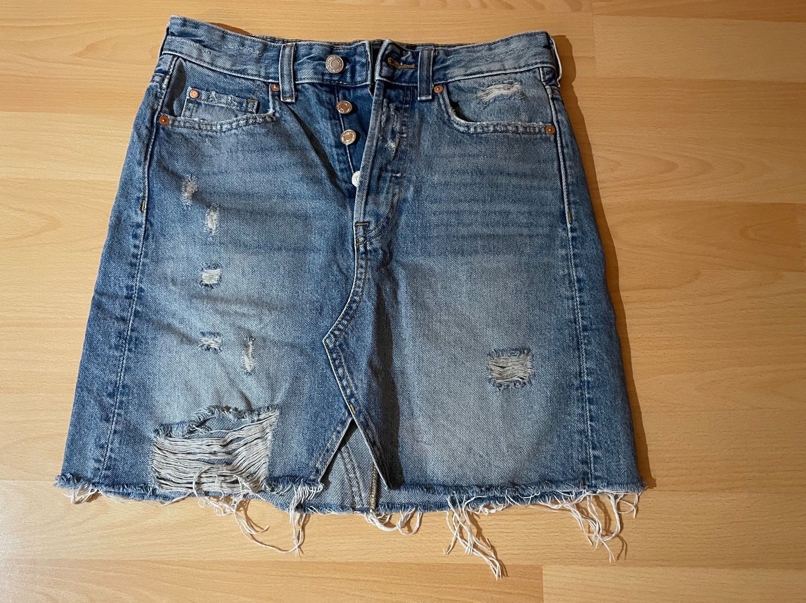 Gonne: Mini Jupe Jeans XS – Usato da Chamoson venduto da daleva0204 1