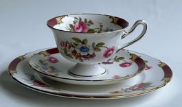 KAFFEE / TEETASSE**SHELLEY*ENGLAND*3-tlg.*****