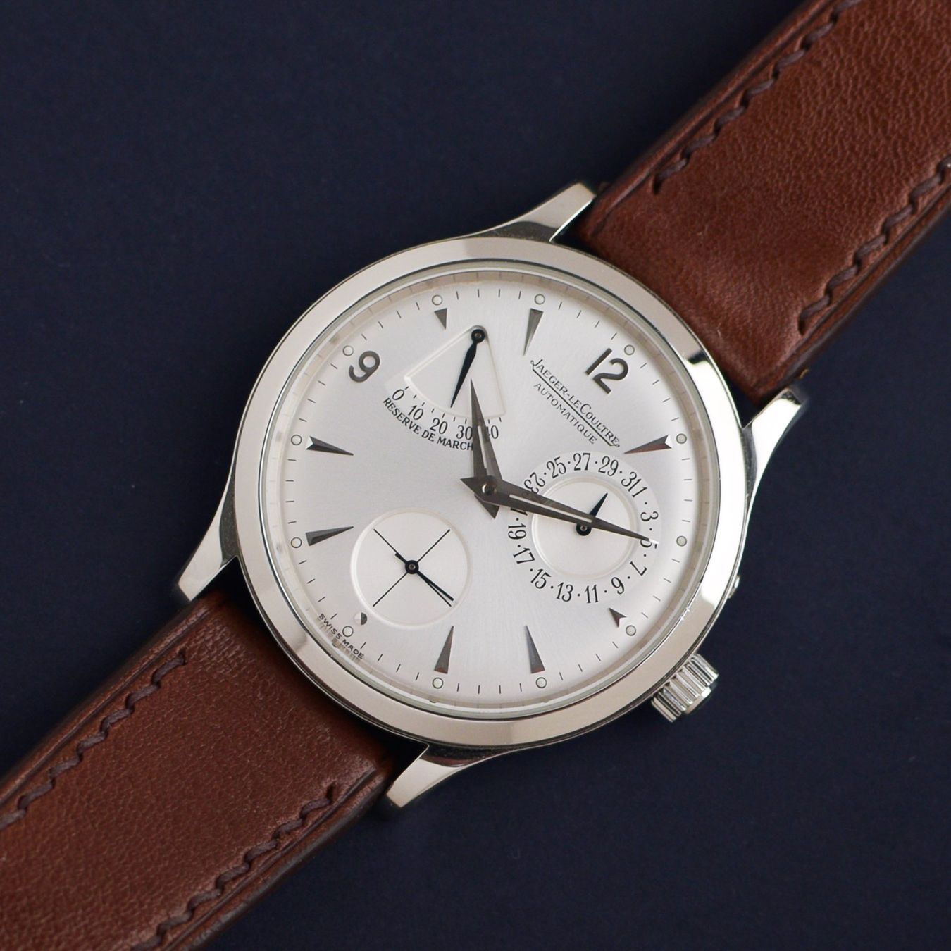 Jaeger-Lecoultre Orologi: Jaeger-LeCoultre Reserve De Marche ref.140.8.38.S from 2000s – Usato da St. Gallen venduto da Andrej99