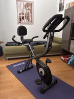 SPORTANA Exercise Bike Foldable Black like new