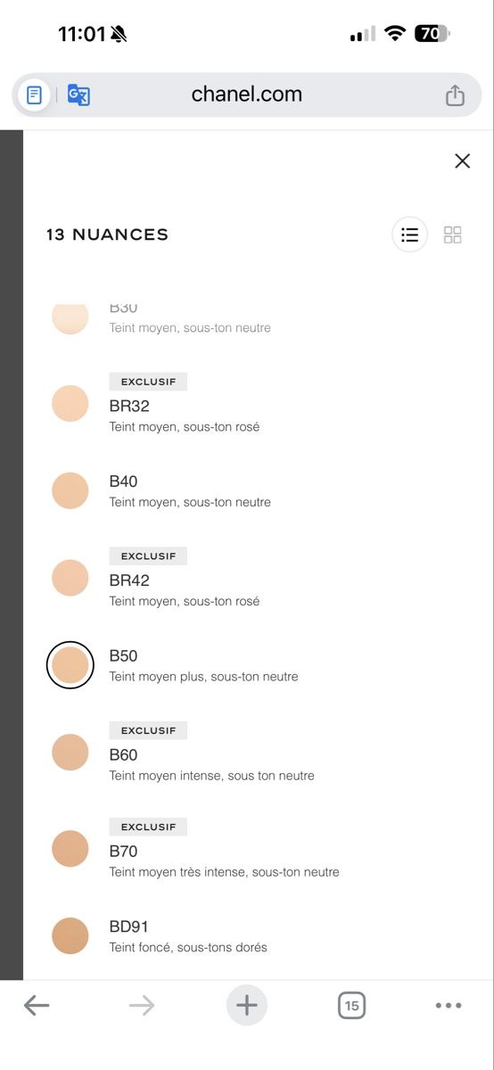 Chanel Make-up: Chanel - Fond Teint Compact  - B50 – Nuovo (secondo la descrizione) da La Sarraz venduto da Marina213 2