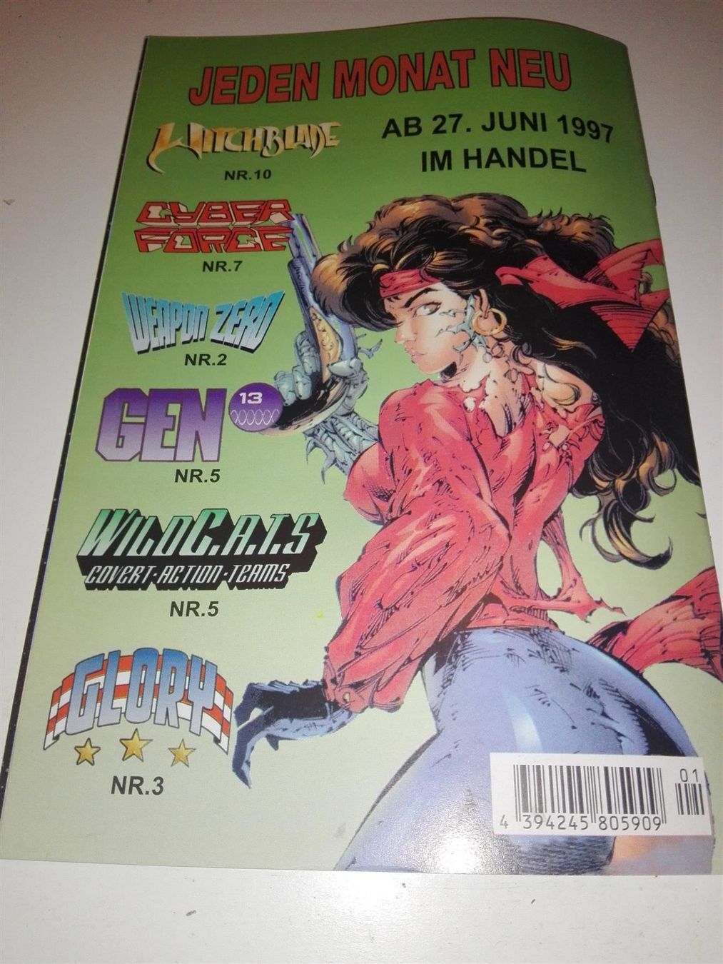 Fumetti: Weapon Zero #1     (Deutsch)                         © '1996 – Usato da St. Gallen venduto da elkapone 6