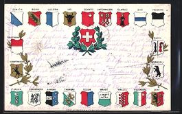 AK Die Kantonalen Wappen der Schweiz