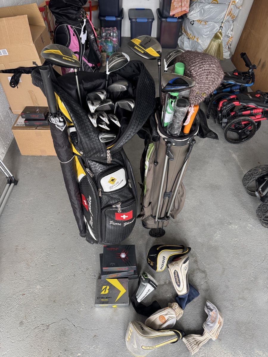 Mazze & Set: Golf Set with Bags, Balls, Tees – Usato da Morges venduto da melz_28 1