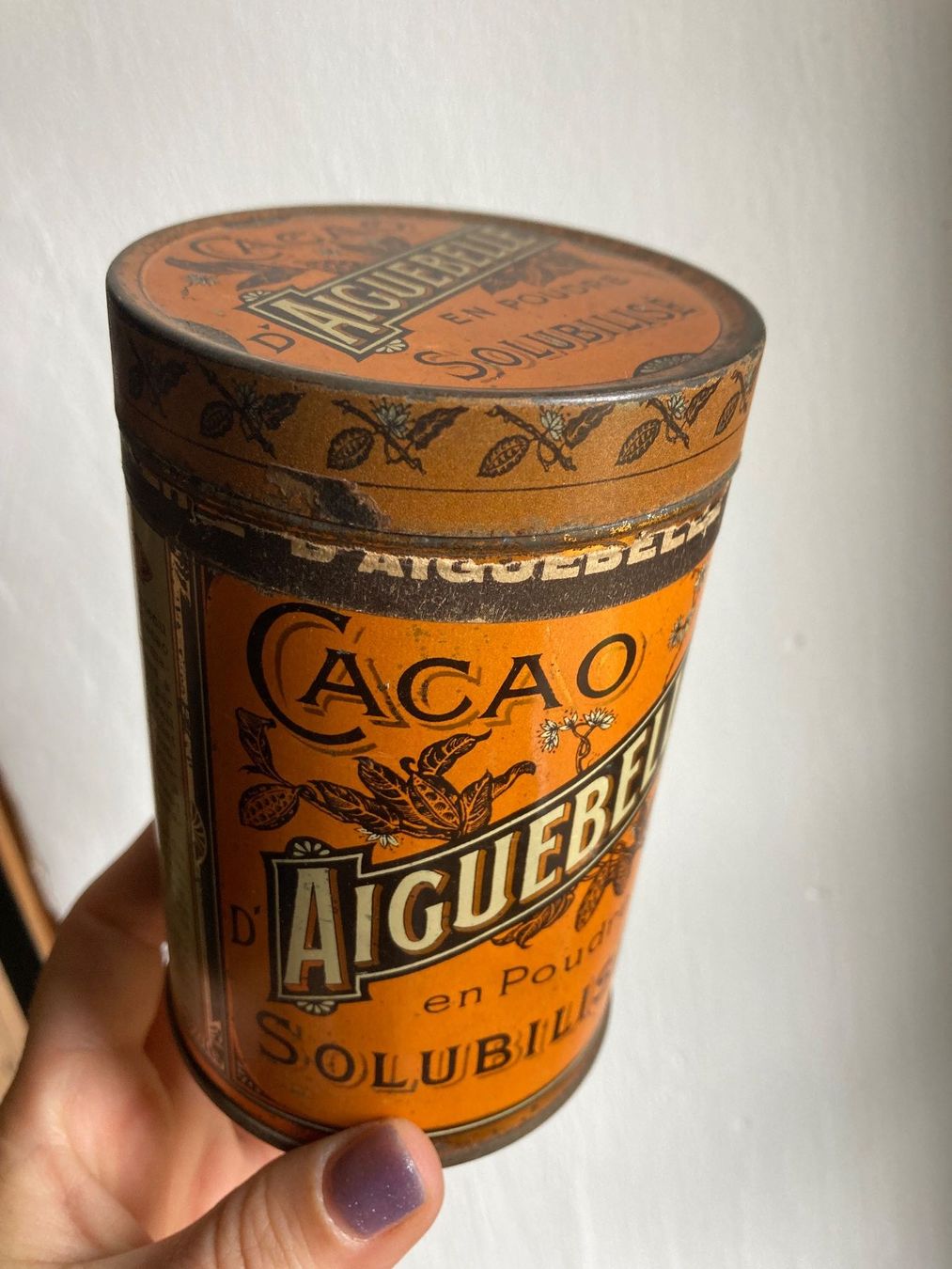 Dosen: Blechdose Aiguebelle Cacao boite – Gebraucht aus St-Cierges von LeRegain 5